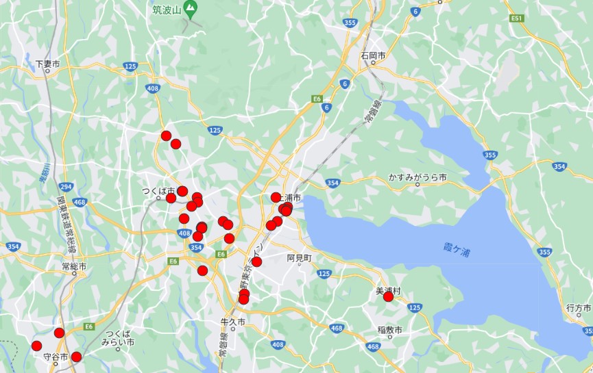 茨城のリフォーム業者マップ