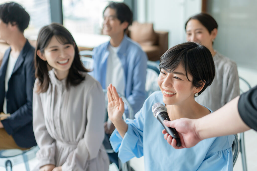リノベーション相談会に参加する人