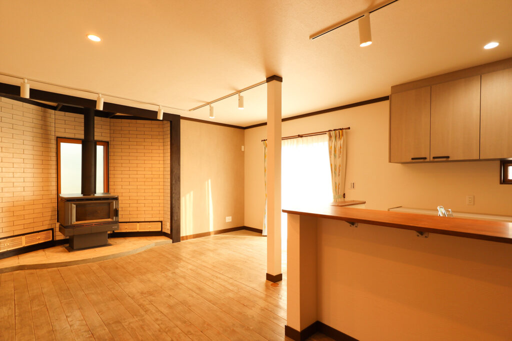 戸建てのリビングリフォーム事例