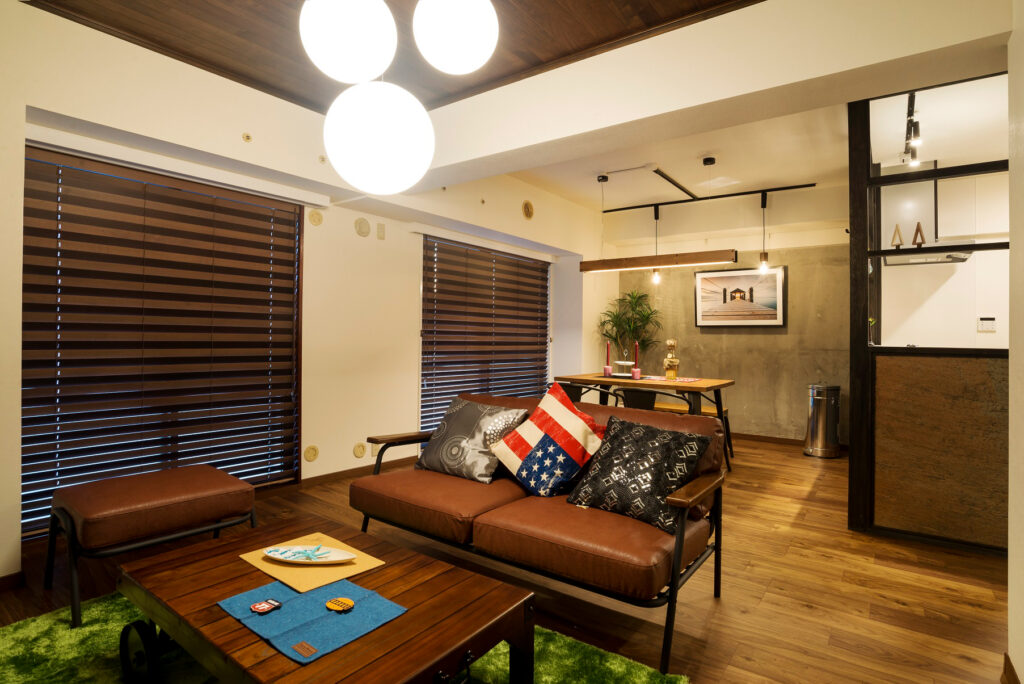 マンションのリビングリフォーム事例